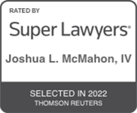 Joshua L. McMahon Super Lawyers Badge 2022